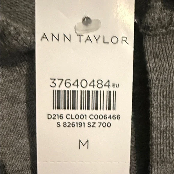 Ann Taylor Weekend Collection Gray Collared Sweater Dress - Picture 5 of 5